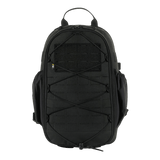 M-Tac STURM Elite -reppu, musta taktinen reppu, MOLLE Laser Cut -etupaneeli, 15 litraa, sopii lyhyille retkille.