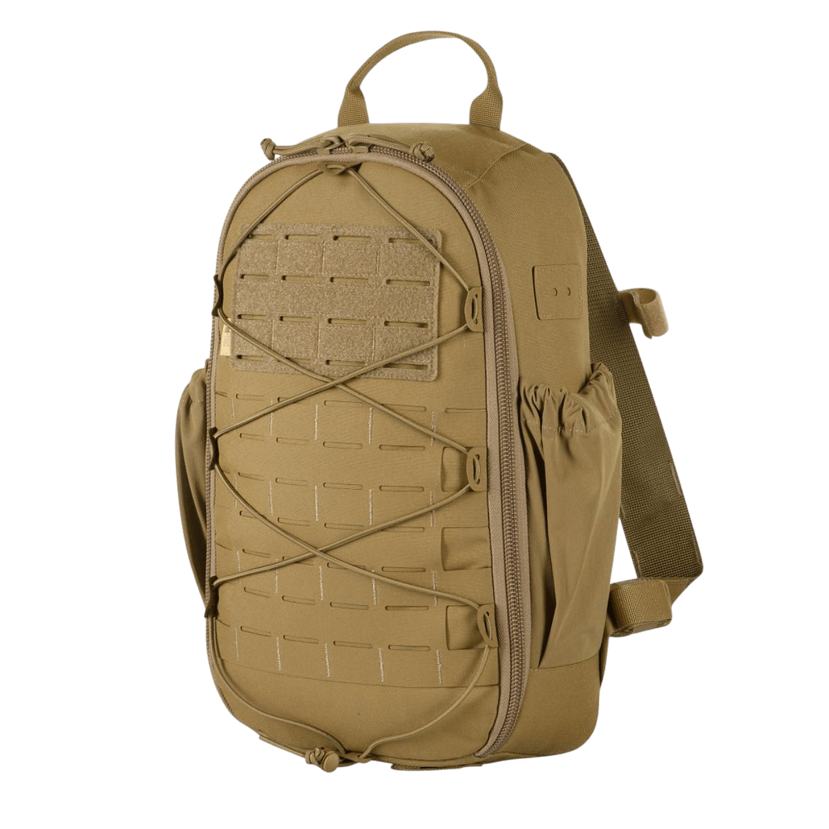 M-Tac STURM Elite -reppu Cordura-materiaalista, 15 litraa, MOLLE Laser Cut ja YKK-kiinnikkeet, sopii lyhytaikaisiin retkiin.