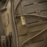 M-Tac STURM Elite -reppu MOLLE Laser Cut -etupaneelilla taktiseen käyttöön, valmistettu Cordura-materiaaleista.