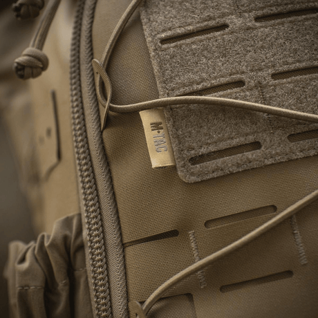 M-Tac STURM Elite -reppu MOLLE Laser Cut -etupaneelilla taktiseen käyttöön, valmistettu Cordura-materiaaleista.
