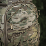 M-Tac STURM Elite -reppu MOLLE Laser Cut -etupaneelilla camo-muotoilussa.