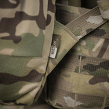 M-Tac STURM Elite -reppu camo-muotoilulla, Cordura-materiaali, MOLLE-etupaneeli ja korkean laadun laitteisto.