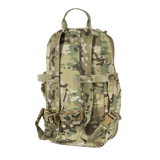 M-Tac STURM Elite -reppu camo-kuosissa, taktinen 15 l reppu MOLLE-järjestelmällä ja joustavilla sivutaskuilla, valmistettu Cordurasta.