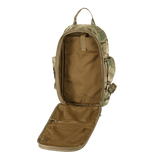 M-Tac STURM Elite -taktinen avattu reppu Cordura-materiaalista, MOLLE Laser Cut ja joustavat sivutaskut.