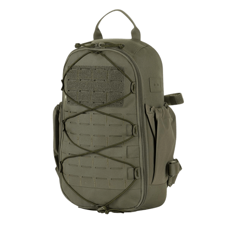 M-Tac STURM Elite -reppu Cordura 500D:stä, laserleikattu MOLLE-etupaneeli ja joustavat sivutaskut. Taktinen reppu, 15 l.