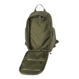 M-Tac STURM Elite -reppu 15L avattuna, tilava pääosa ja MOLLE-paneeli.