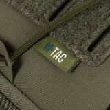 Lähikuva M-Tac STURM Elite -repusta Cordura-materiaalista, taktiilinen muotoilu ja laitteisto.
