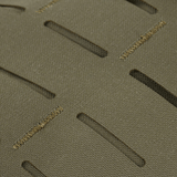 Yksityiskohta MOLLE Laser Cut -paneelista M-Tac STURM Elite -repussa Cordura-materiaalista.