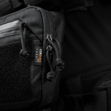 M-Tac Large Elite Gen.II -olkalaukku Cordura 500D -materiaalilla ja YKK-vetoketjuilla taktista kestävyyttä varten.