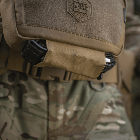 M-Tac Large Elite Gen.II -olkalaukku camo-kuosissa, robuusti Cordura 500D ja YKK-vetoketjut, taktiseen varusteiden säilytykseen.