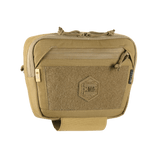 M-Tac Large Elite Gen.II -olkalaukku robuustista Cordura 500D -materiaalista, YKK-vetoketjut ja Velcro-paneeli taktiseen käyttöön.