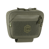 M-Tac Large Elite Gen.II -olkalaukku Cordura 500D:stä, YKK-vetoketjut ja hexagon-logo, sopii taktiseen käyttöön ja varusteiden organisointiin.
