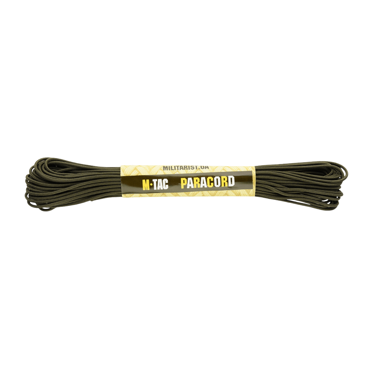 M-Tac Paracord 550 Type III 15 m vahva ja monipuolinen nailonköysi ulkoiluun ja hätäkäyttöön, 7 nailonsäiettä, vetolujuus 240 kg. Halkaisija: 4 mm.