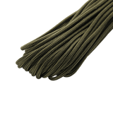 M-Tac Paracord 550 Type III 15 m vahva vihreä nailonköysi ulkoiluun, korjauksiin ja hätäkäyttöön, 7 nailonsäiettä, vetolujuus 240 kg.