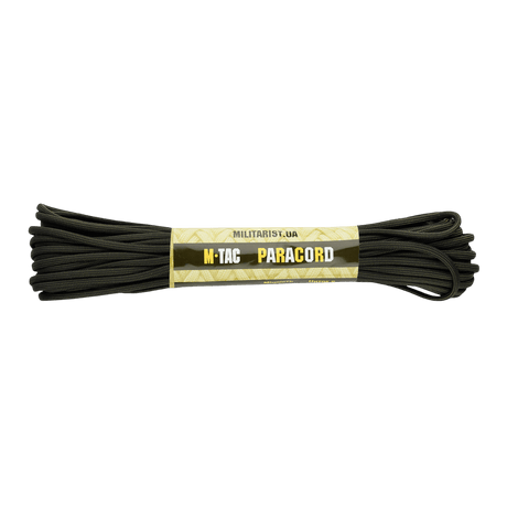 M-Tac Paracord 550 Type III 15 m vahva nailonköysi, sopii ulkoiluun ja hätäkäyttöön, vetolujuus 240 kg.