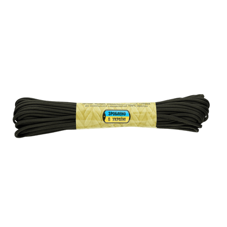M-Tac Paracord 550 Type III 15 m vahva nailonköysi ulkoiluun ja hätäkäyttöön, pituus 15 m, halkaisija 4 mm, vetolujuus 240 kg.