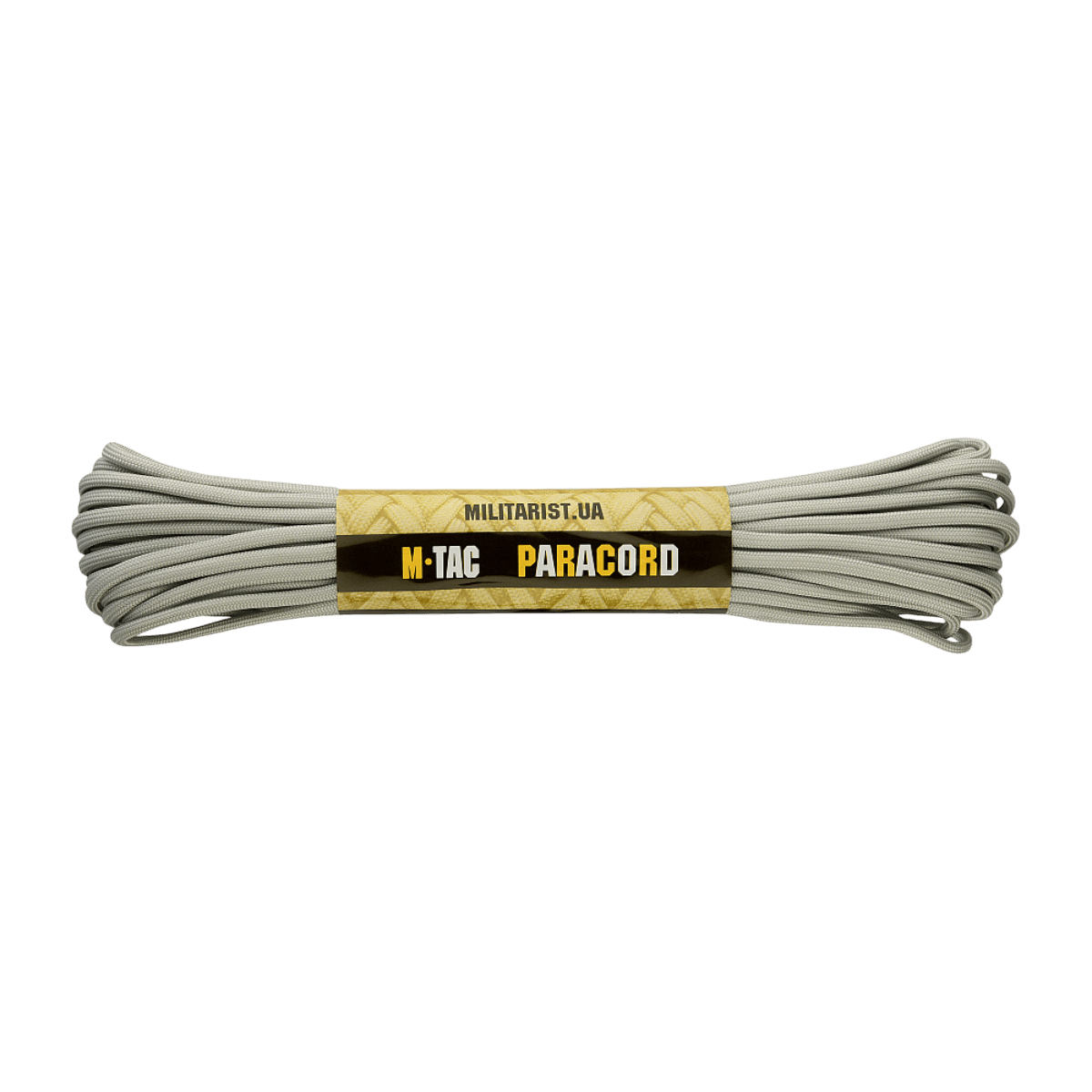 M‑Tac Paracord 550 Type III, vahva nylonköysi, 15 m pituus, halkaisija 4mm, murtolujuus 240kg, sopii retkeilyyn ja hätäkäyttöön.