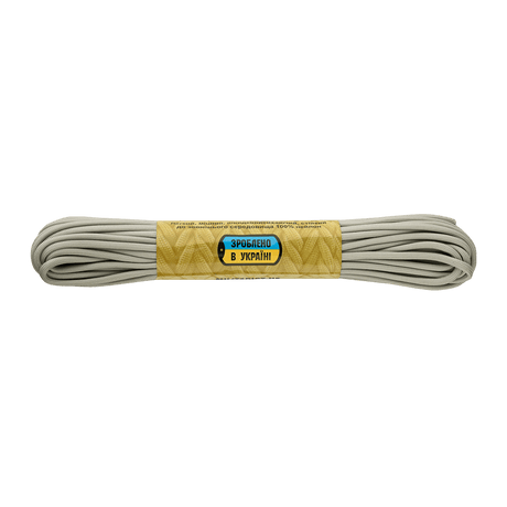 M-Tac Paracord 550 Type III 15 m vahva nailonköysi ulkoiluun ja hätäkäyttöön, pituus 15 m, halkaisija 4 mm, vetolujuus 240 kg.