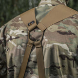 M-Tac olkahihnat taktiseen vyöhön Laser Cut Cordura Squadron -materiaalista, suunniteltu miellyttävään kantokokemukseen, galleria-asento 1.
