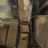 M-Tac olkahihnat taktiseen vyöhön Laser Cut kestävästä Cordura Squadron -materiaalista, suunniteltu lisäämään kantomukavuutta, galleria-asento 1.