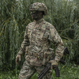 M-Tac olkahihnat taktiseen vyöhön Laser Cut Cordura Squadron -materiaalista, NIJ-sertifiointi, näkyy galleria-asennossa 1 optimaalista kantotukea varten.