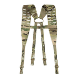 M-Tac olkahihnat taktiseen vyöhön Laser Cut maastokuvioidusta Cordura-materiaalista, NIJ-sertifiointi, suunniteltu kantomukavuuteen, galleria-asento 1.