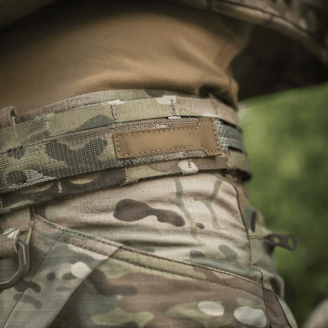 M-Tac Tiger Bælte Cobra Buckle multicam kestävästä materiaalista ja modulaarisella muotoilulla taktisten varusteiden kiinnitykseen, galleria-asema 1.