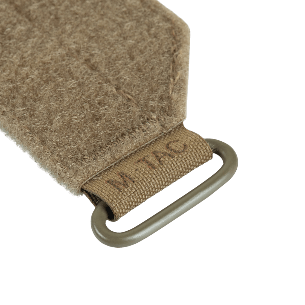 M-Tac Tiger Bælte Cobra Buckle yksityiskohta kestävästä materiaalista, vahva solkutoiminto, galleria-asema 1, lähellä merkkiä ja hihnaa.