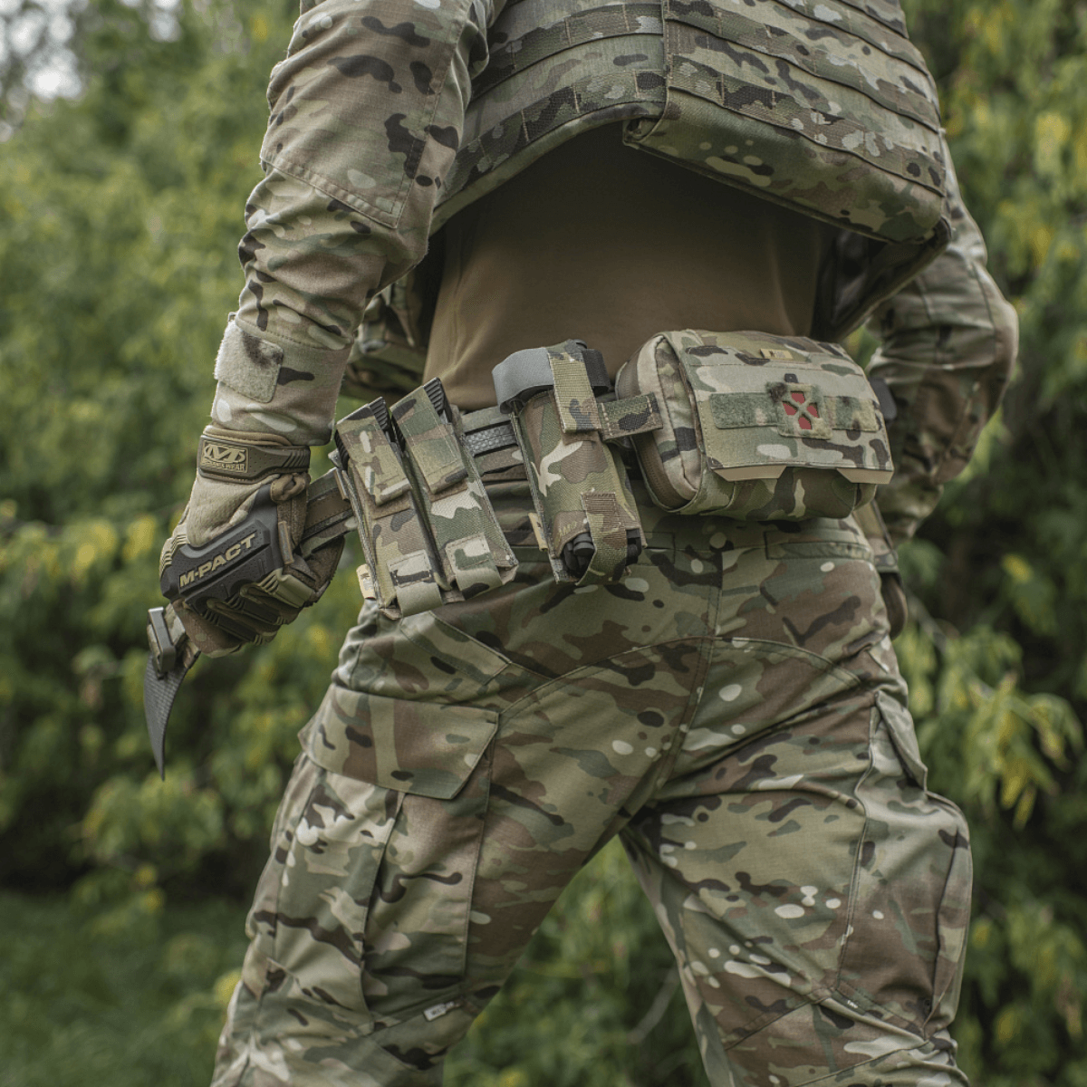 M-Tac Tiger Bælte Cobra Buckle multicam vankalla lukitusmekanismilla, suunniteltu taktisten varusteiden kiinnitykseen, galleria-asema 1.