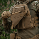 M-Tac etupaneeli Cuirass QRS Plate Carrier 3 lipasta toiminnallinen ja kevyt elastinen materiaali, NIJ-sertifiointi, galleria-asema 1.