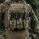 M-Tac etupaneeli Cuirass QRS Plate Carrier 3 lipasta elastisesta maastokuvioisesta materiaalista, NIJ-sertifiointi, galleria-asema 1.