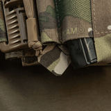 M-Tac etupaneeli Cuirass QRS Plate Carrier 3 lipasta maastokuvioisella elastisella nauhalla, NIJ-sertifiointi, yksityiskohta galleria-asema 1.
