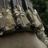 M-Tac etupaneeli Cuirass QRS Plate Carrier 3 lipasta elastisesta maastokuvioisesta materiaalista, NIJ-sertifiointi, galleria-asema 1.