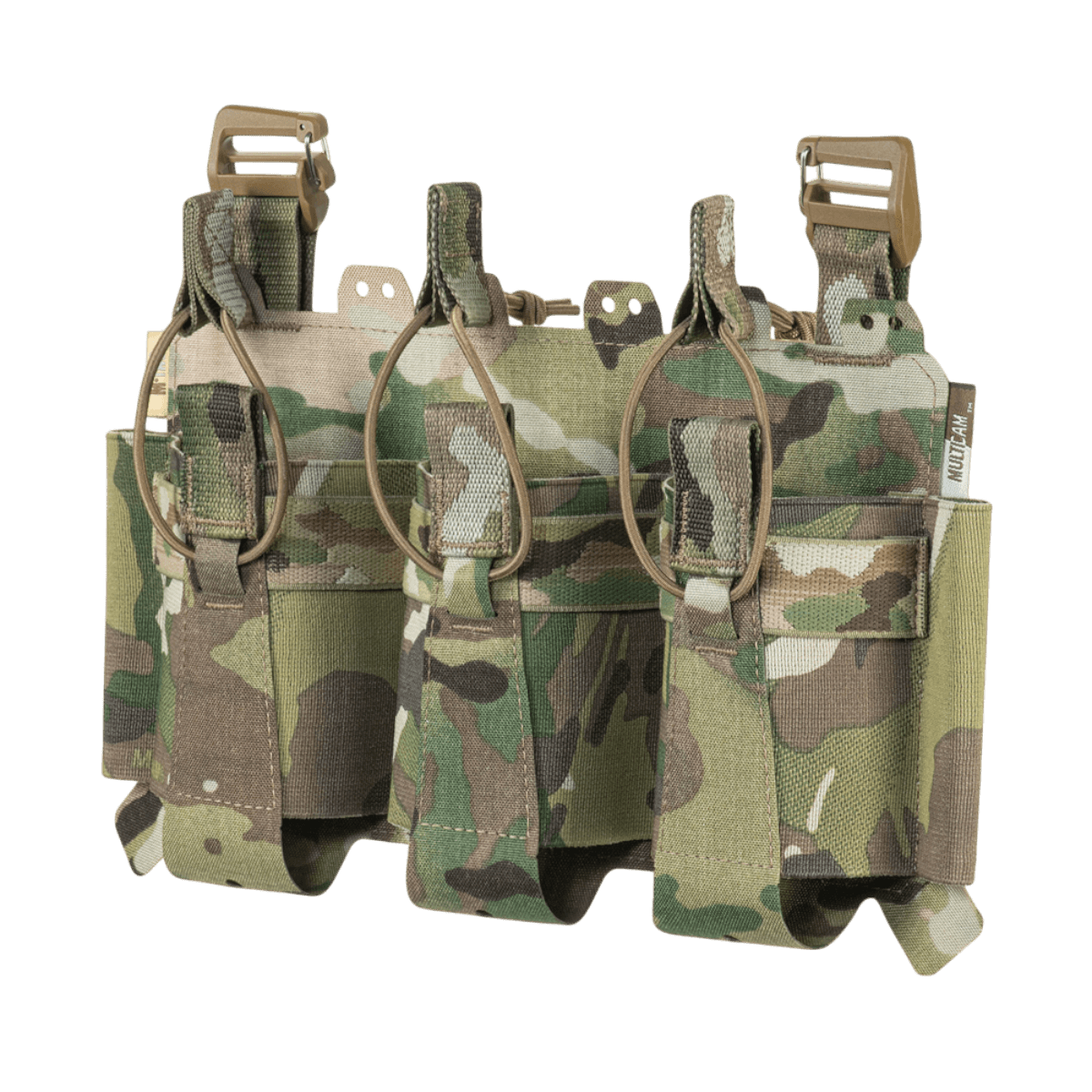 M-Tac etupaneeli Cuirass QRS Plate Carrier 3 lipasta maastokuvioisesta elastisesta materiaalista, NIJ-sertifiointi, toiminnallinen taktiseen käyttöön, galleria-asema 1.