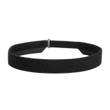 M‑Tac Internal Tiger Bælte mustana Cordura 500D:stä, suunniteltu taktiseen käyttöön velcrolla ja metallisella kehällä. Saatavana useita kokoja.