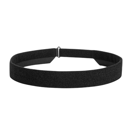M‑Tac Internal Tiger Bælte mustana Cordura 500D:stä, suunniteltu taktiseen käyttöön velcrolla ja metallisella kehällä. Saatavana useita kokoja.