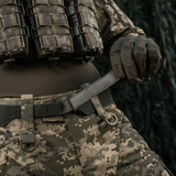 M‑Tac Internal Tiger -vyö, taktinen vyö Cordura 500D:llä ja velcrolla, sopii sotilaskäyttöön, näytetty univormussa.