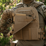 M-Tac etupaneeli Plate Carrier Cuirass QRS:lle, 4 lipasta, joustavaa sekoitemateriaalia, NIJ-sertifiointi, galleria, sijainti 1.