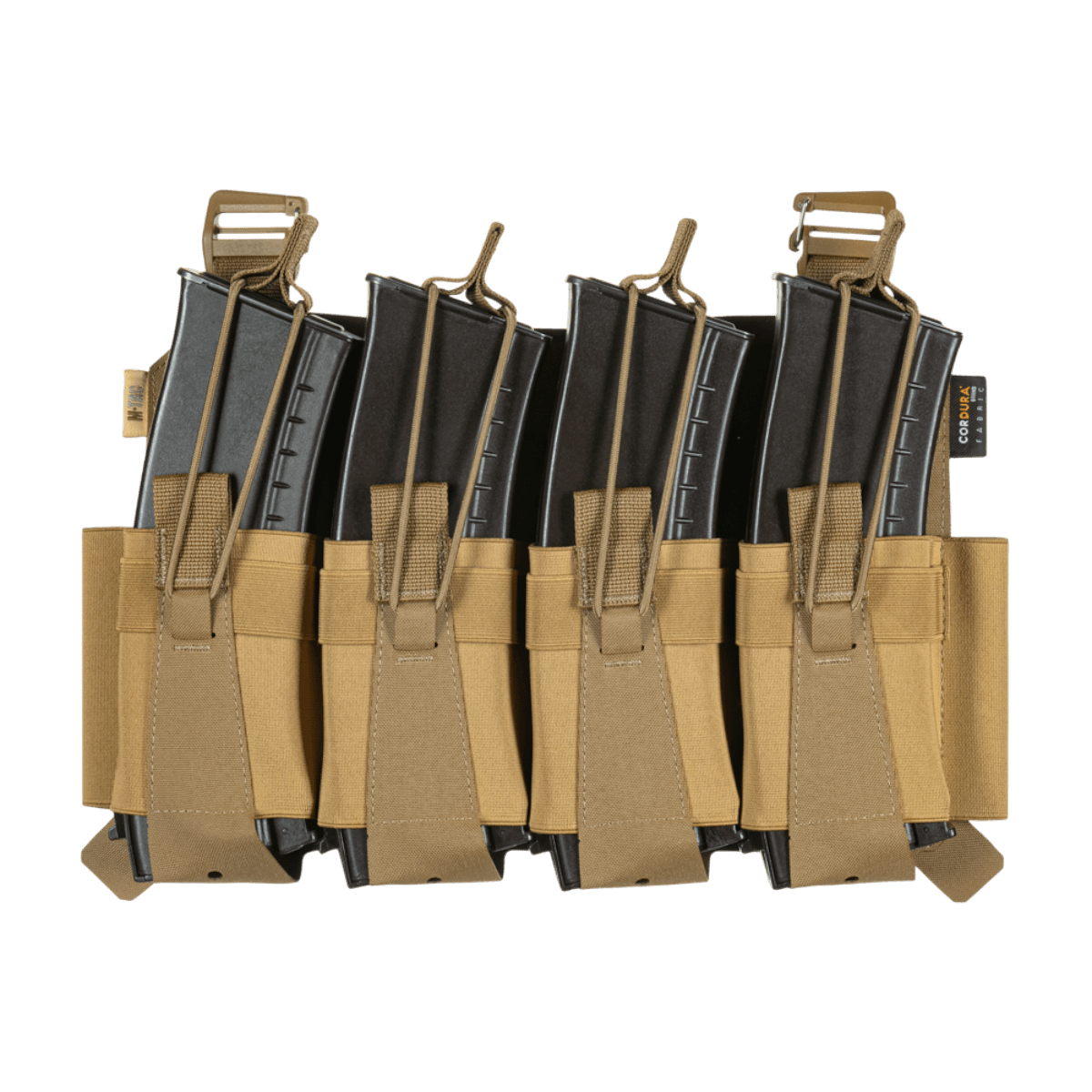 M-Tac etupaneeli Plate Carrier Cuirass QRS:lle, 4 lipasta, joustavaa nylonmateriaalia, NIJ-sertifiointi, galleria, sijainti 1.