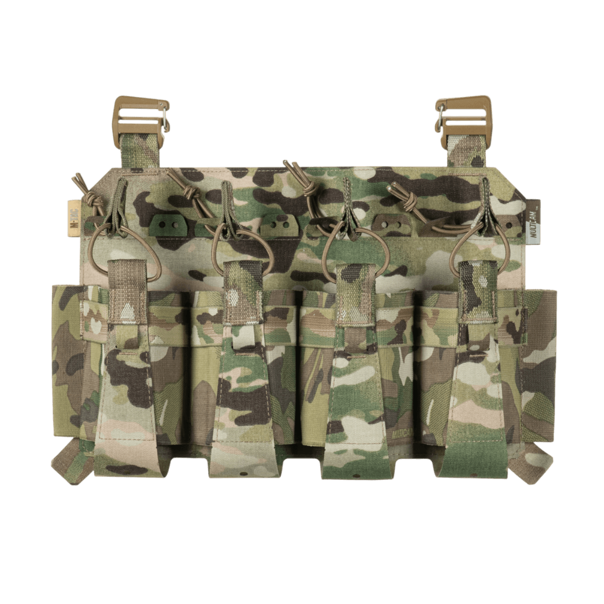M-Tac etupaneeli Plate Carrier Cuirass QRS:lle, 4 lipasta, multicam-elastista materiaalia, NIJ-sertifiointi, galleria, sijainti 1.