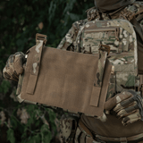 M-Tac etupaneeli Plate Carrier Cuirass QRS:lle, 4 lipasta, kestävä multicam-materiaali, NIJ-sertifiointi, galleria, sijainti 1.