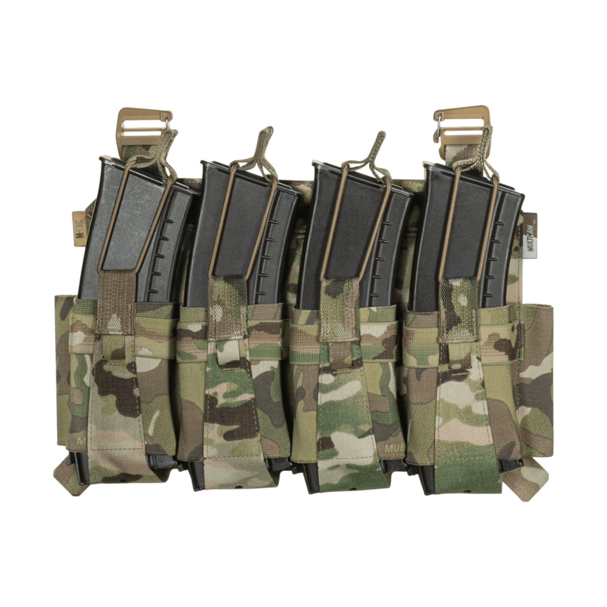 M-Tac etupaneeli Plate Carrier Cuirass QRS:lle, 4 lipasta, multicam-elastista materiaalia, NIJ-sertifiointi, galleria, sijainti 1.
