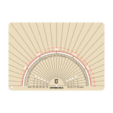 M-Tac Ecopybook Tactical Protractor PR-R, läpinäkyvä joustava malli, heijastusta estävät ominaisuudet taktisiin tehtäviin.