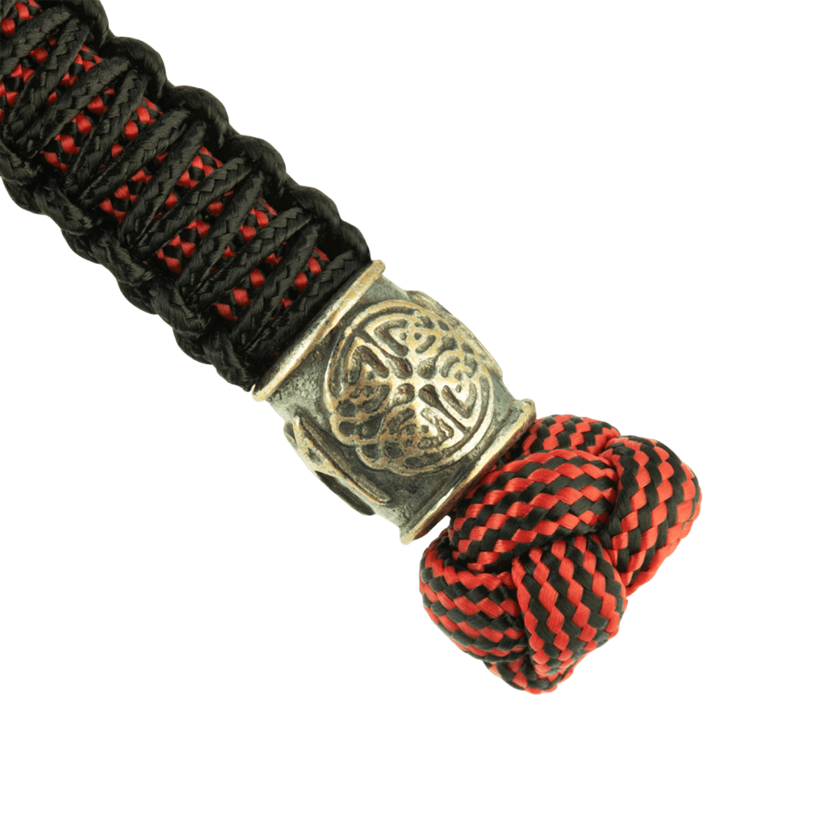 M-Tac Lanyard Scandinavian Mannaz paracord ja skandinaavinen koristehelmi, käytännöllinen veitsille ja taskutarvikkeille.