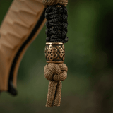 M-Tac Lanyard Scandinavian Small Chinese Knot koristehelmellä. Tyylikäs lisävaruste kierretystä paracordista, ihanteellinen veitsille ja taskulampuille.