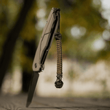 M-Tac Knife Lanyard Ninja punotusta paracordista, ainutlaatuinen tyyli, nopea pääsy veitselle, pituus 14,5 cm, täydellinen ulkokäyttöön
