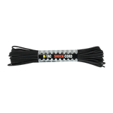 M-Tac Paracord Shock-Cord 15m multifunktionel og elastisk snor til militær, friluftsliv og sport i sort farve