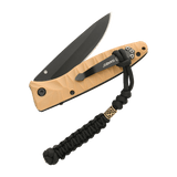 M-Tac Knife Lanyard Loopy Snake Scandinavian - punottu lanyard taskuveitselle, antaa tyyliä ja toimivuutta