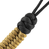 M-Tac Viper Cylindre Lanyard Stainless Steel kierretty paracord skandinaavisella helmi‑koristeella.