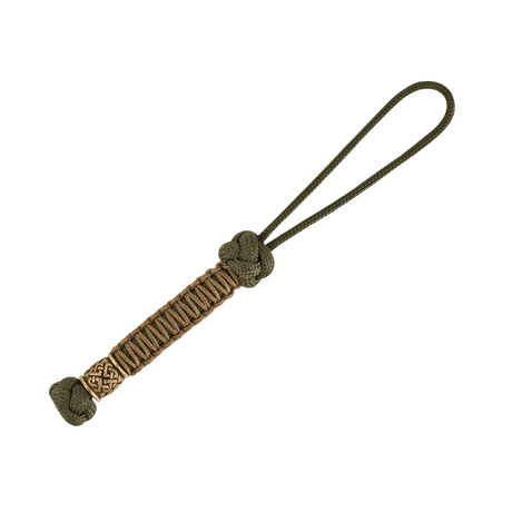 M-Tac Knife Lanyard Celtic, punottu paracord, tyylikäs veitsilisävaruste joka korostaa käyttäjän persoonaa.